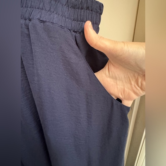 Sejour Navy Maxi Skirt Satin Feel - Picture 5 of 5